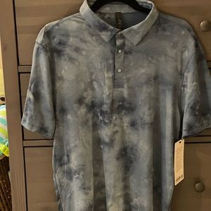 NEW WITH TAGS Men’s lululemon Evolution Short Sleeve Polo Shirt - Size Large